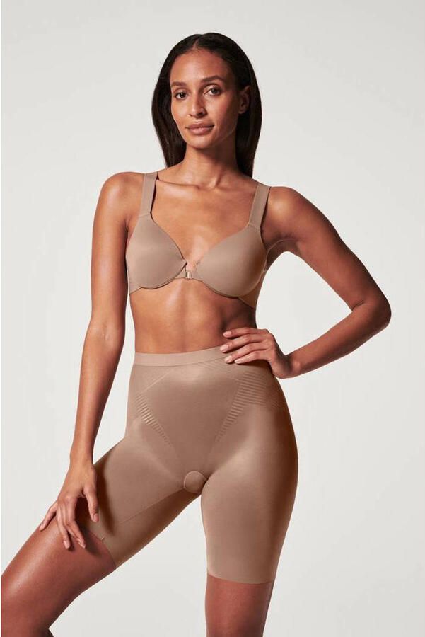 SPANX shape™ Invisible medium corrigerende Mid-Thigh short donkerbeige - Foto 2