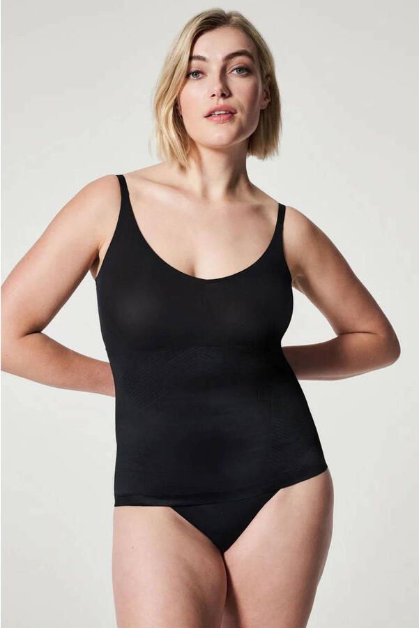 SPANX shape™ Invisible medium corrigerend hemd zwart