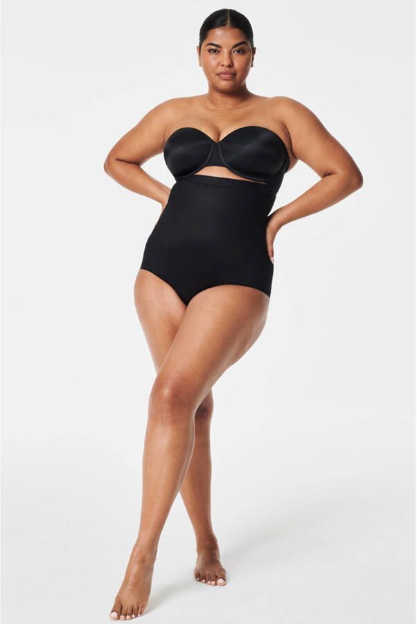 SPANX shape™ Invisible high waist medium corrigerende slip zwart