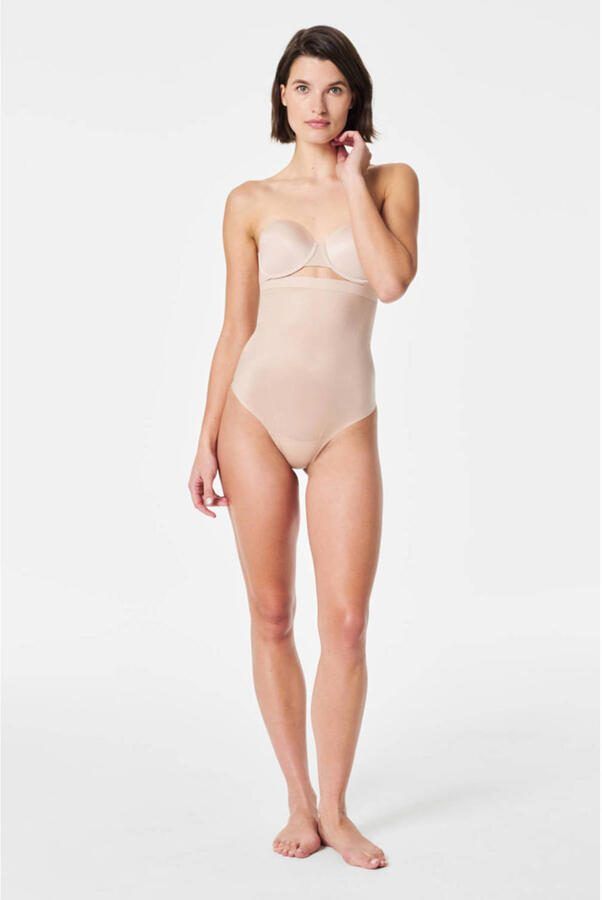 SPANX shape™ Invisible high waist medium corrigerende string beige - Foto 3