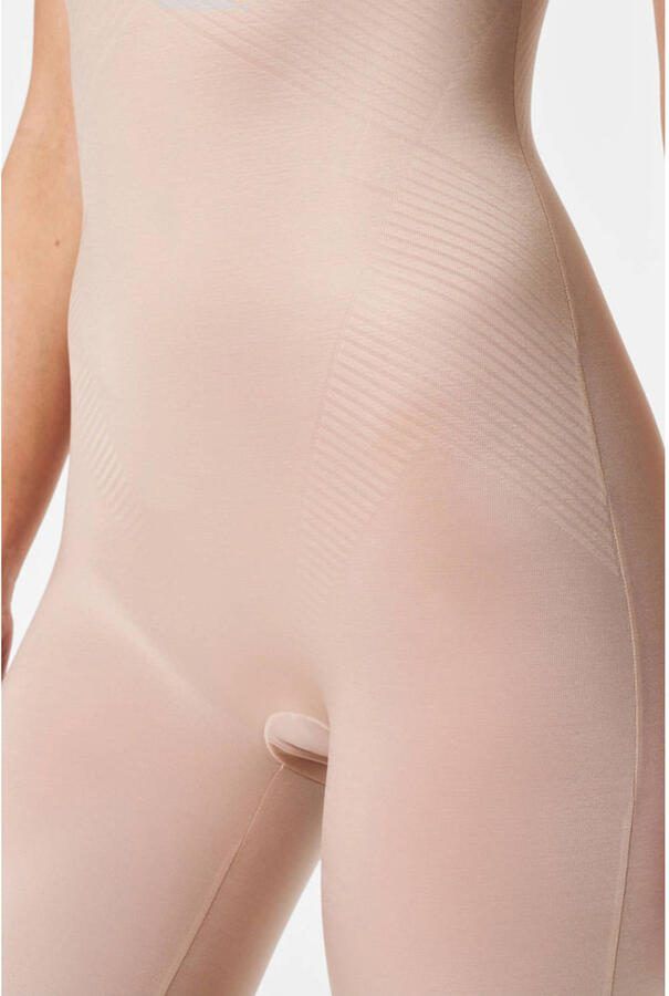 SPANX shape™ Invisible medium corrigerende Closed-Bust Mid-Thigh bodysuit beige - Foto 3