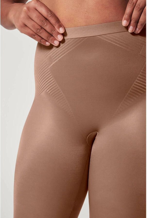 SPANX shape™ Invisible medium corrigerende legging donkerbeige - Foto 3