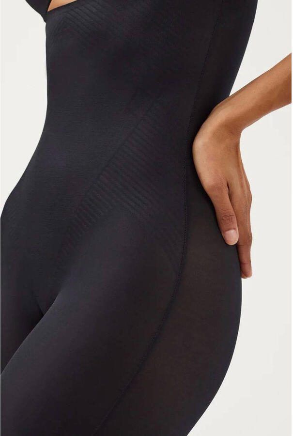 SPANX shape™ Invisible medium corrigerende Open-Bust Mid-Thigh bodysuit zwart - Foto 2