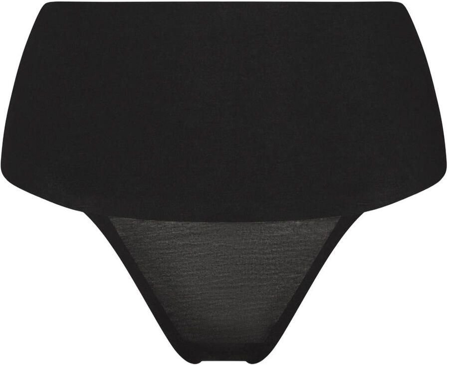 SPANX Undie-tectable corrigerende string Supima Cotton zwart