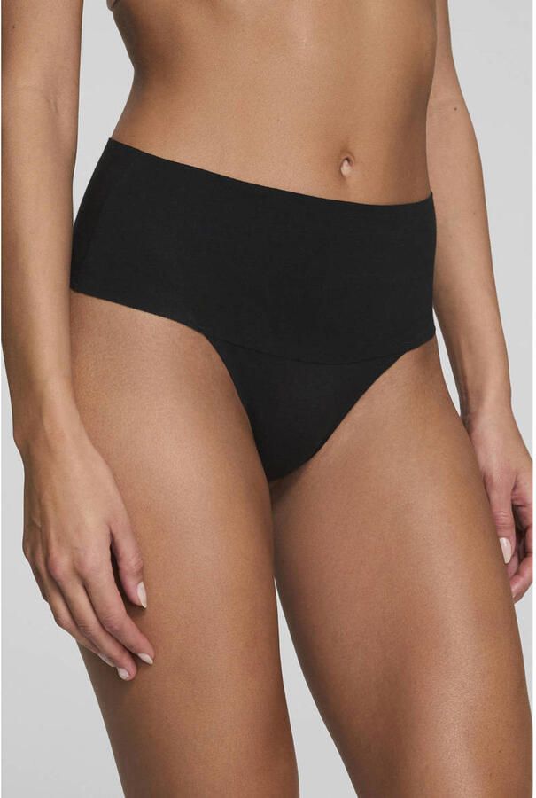 SPANX Undie-tectable corrigerende string Supima Cotton zwart - Foto 2
