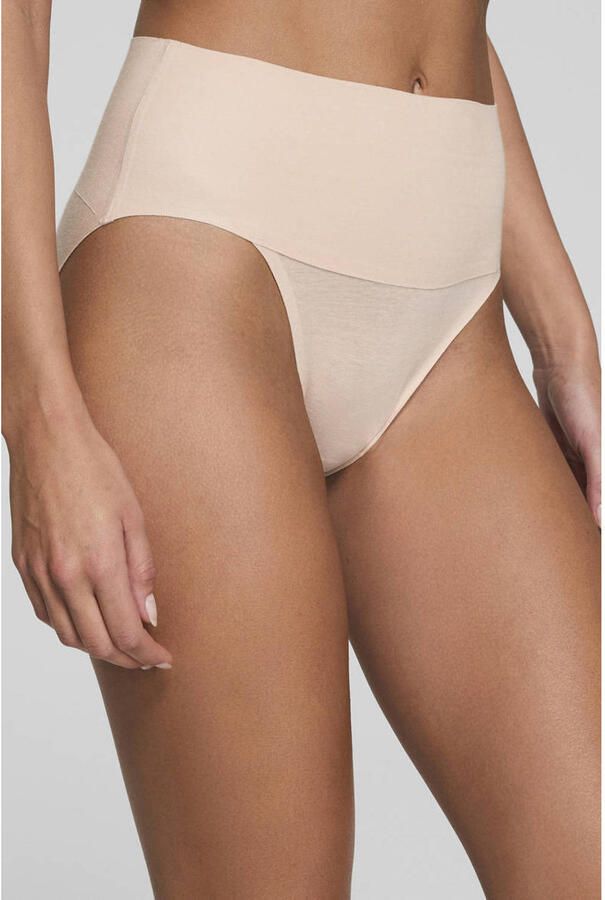 SPANX Undie-tectable licht corrigerende slip Supima Cotton lichtbeige - Foto 2