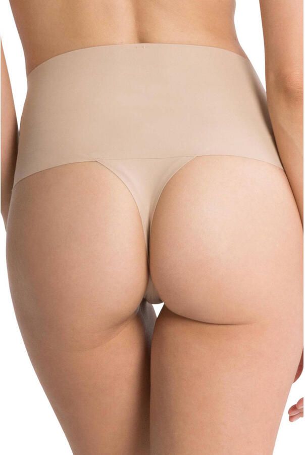 SPANX supersmooth™ Undie-tectable seamless licht corrigerende string lichtbeige - Foto 2