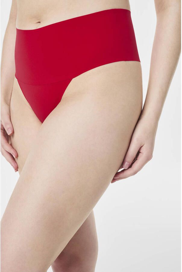 SPANX supersmooth™ Undie-tectable seamless licht corrigerende string rood