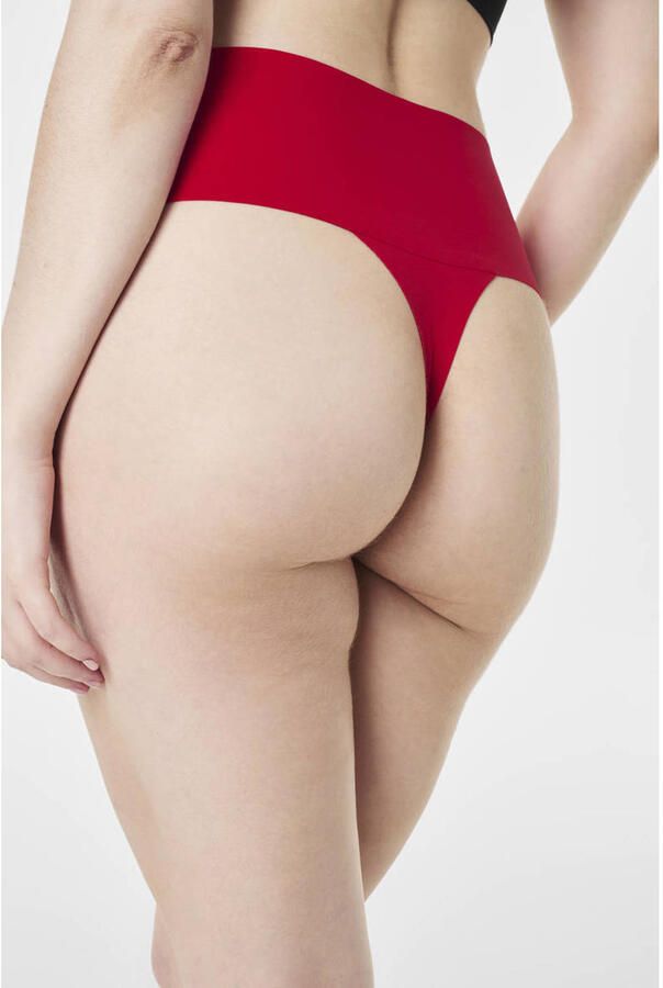SPANX supersmooth™ Undie-tectable seamless licht corrigerende string rood - Foto 3