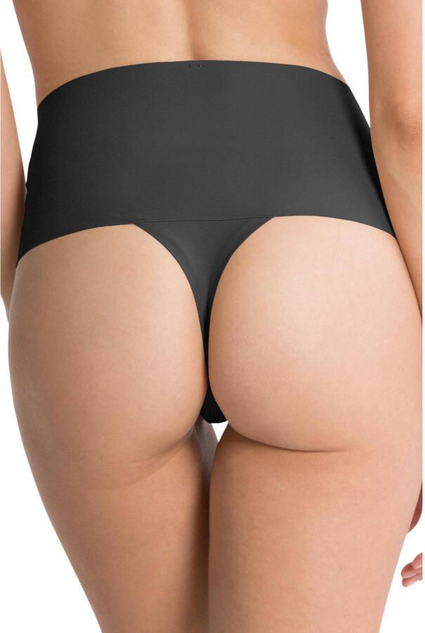 SPANX supersmooth™ Undie-tectable seamless licht corrigerende string zwart - Foto 2