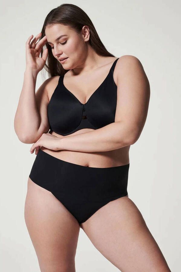 SPANX supersmooth™ Undie-tectable seamless licht corrigerende string zwart - Foto 3