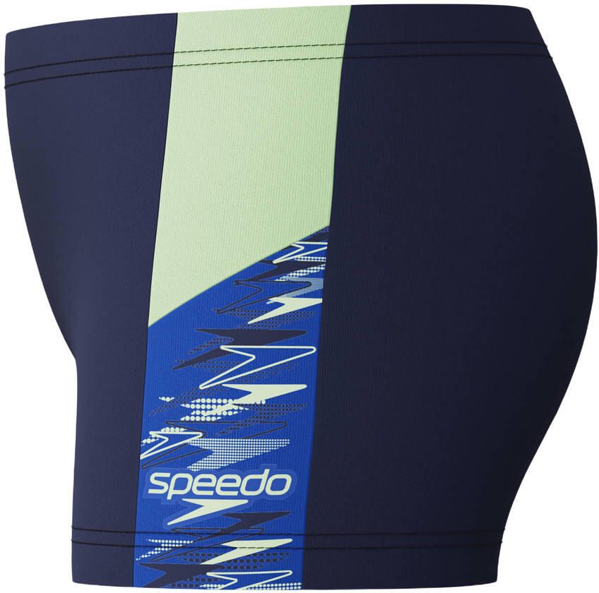 Speedo Dive Aquashort EnduraFlex zwemboxer donkerblauw limegroen - Foto 2