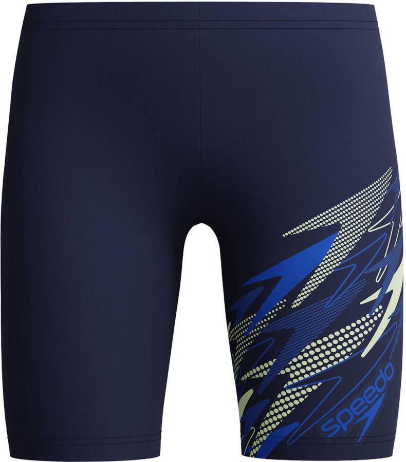 Speedo EnduraFlex jammer Medley Logo donkerblauw