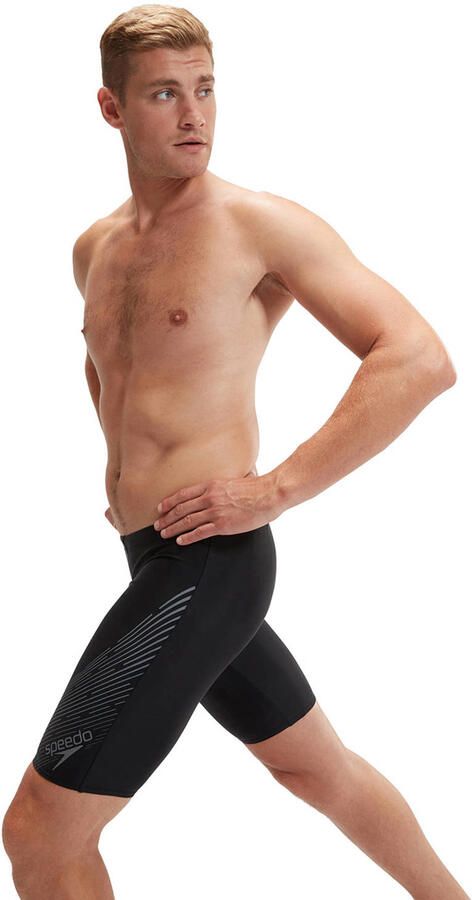 Speedo EnduraFlex zwemboxer Jammer Medley Logo zwart - Foto 3