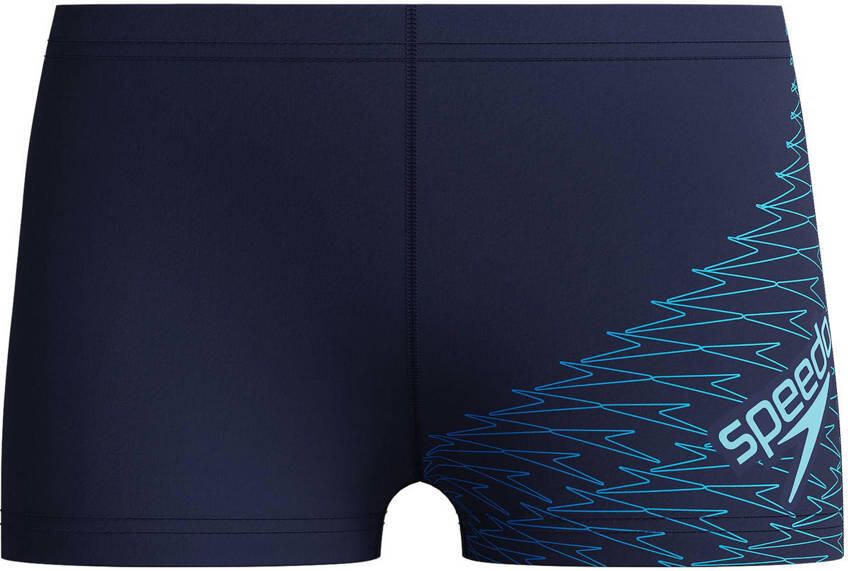 Speedo EnduraFlex zwemboxer Medley donkerblauw blauw - Foto 1