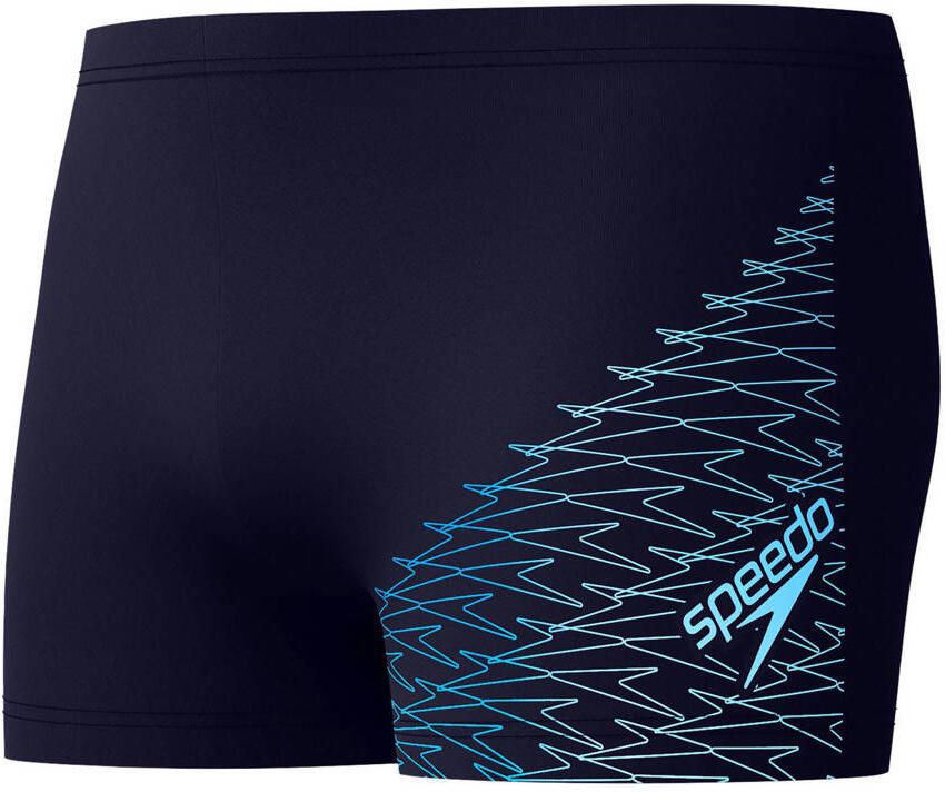 Speedo EnduraFlex zwemboxer Medley Logo donkerblauw blauw - Foto 2