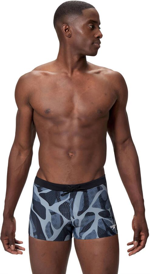 Speedo EnduraFlex zwemboxer Valmilton zwart grijs