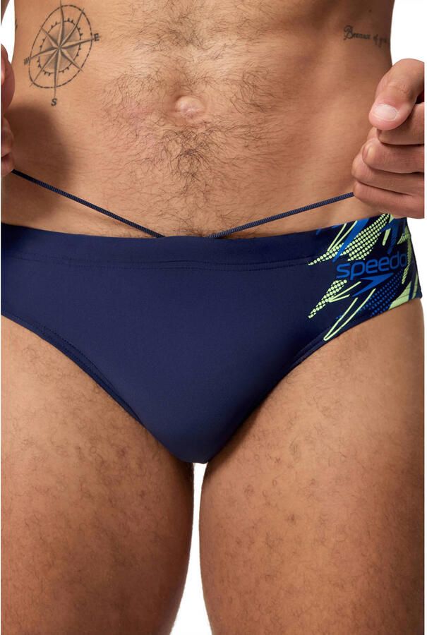 Speedo EnduraFlex zwembroek Medley Logo donkerblauw