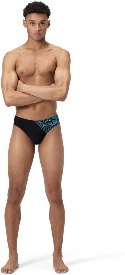 Speedo EnduraFlex zwembroek Medley Logo zwart blauw - Foto 2