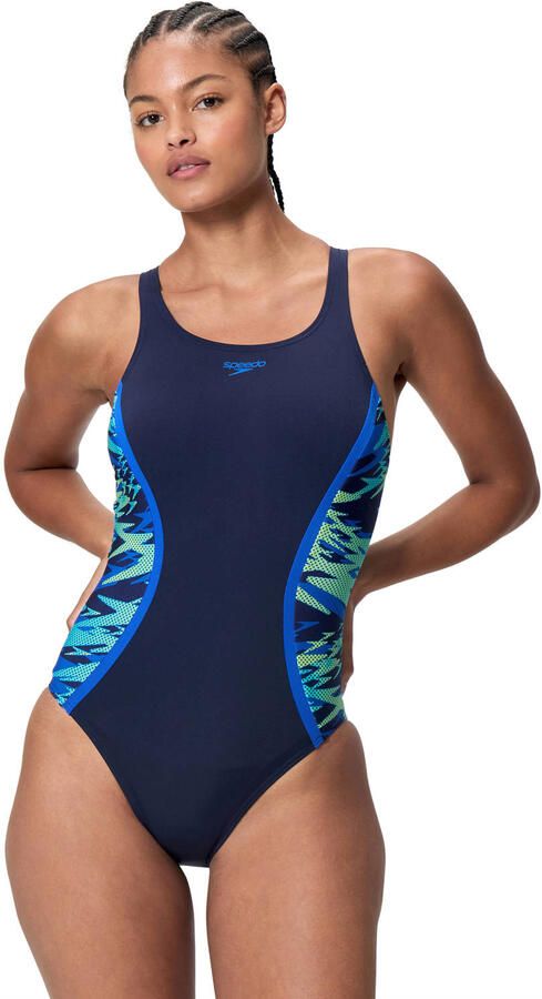 Speedo Endurance Pro sportbadpak Hyperboom Splice donkerblauw blauw