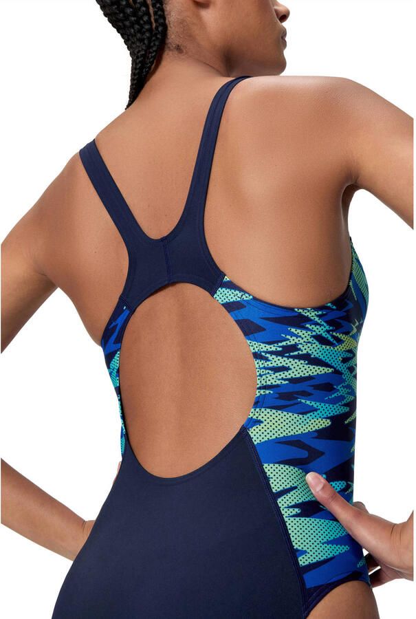 Speedo Endurance Pro sportbadpak Hyperboom Splice donkerblauw blauw - Foto 2