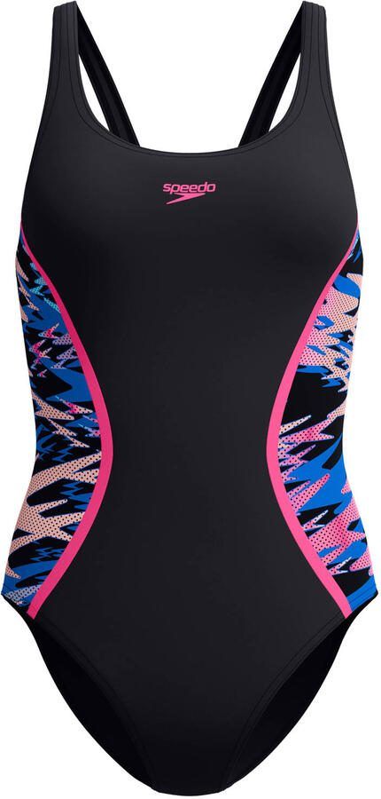 Speedo Endurance Pro sportbadpak Hyperboom Splice zwart roze