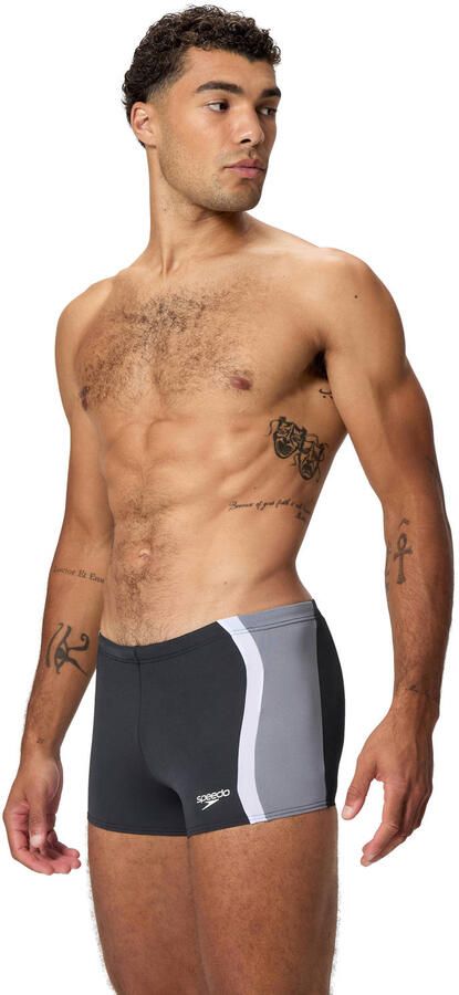 Speedo Endurance Pro zwemboxer Splice zwart grijs - Foto 2