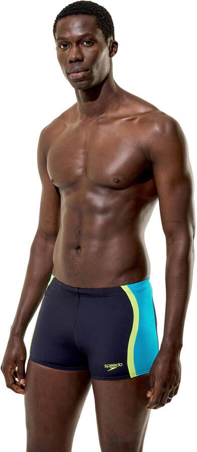 Speedo Endurance+ Splice zwemboxer zwart turquoise - Foto 3