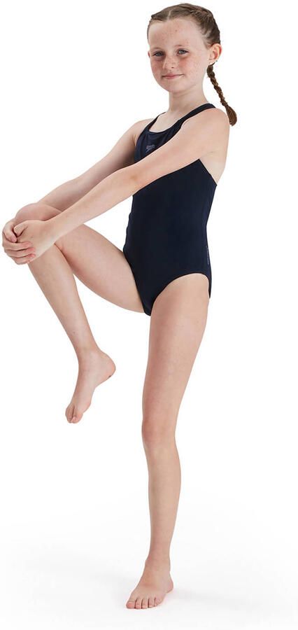 Speedo ECO Endurance+ sportbadpak Medalist donkerblauw Meisjes Gerecycled polyester 158 164 - Foto 2