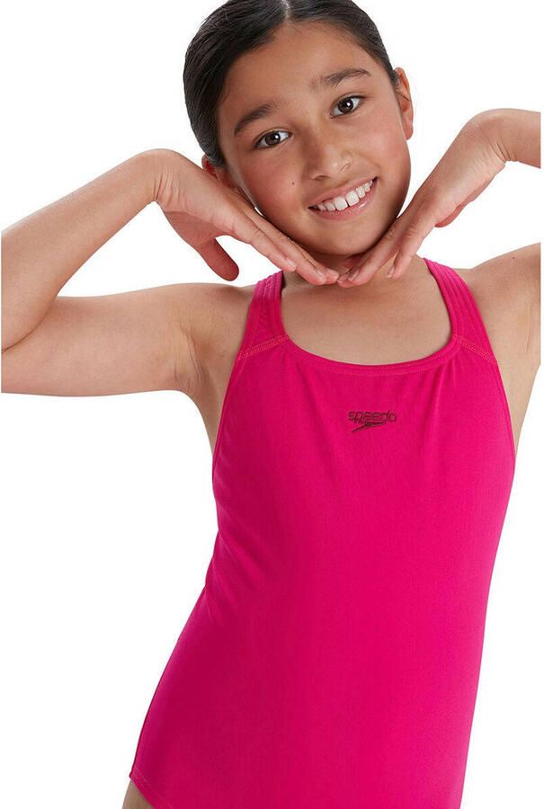 Speedo ECO Endurance+ sportbadpak Medalist fuchsia Roze Meisjes Gerecycled polyester 122-128