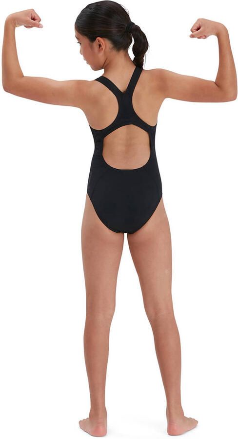 Speedo ECO Endurance+ sportbadpak Medalist zwart Meisjes Gerecycled polyester 158 164