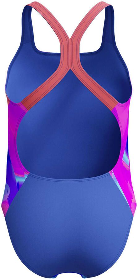 Speedo ECO+ Digital Allover Powerback Badpak Meisjes