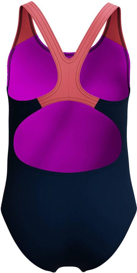 Speedo Endurance+ sportbadpak Splashback donkerblauw oranje