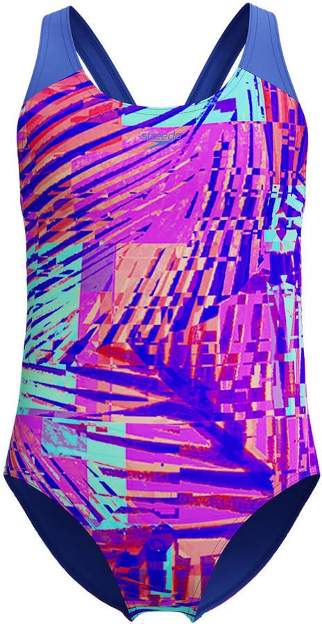 Speedo Endurance+ sportbadpak Splashback roze blauw