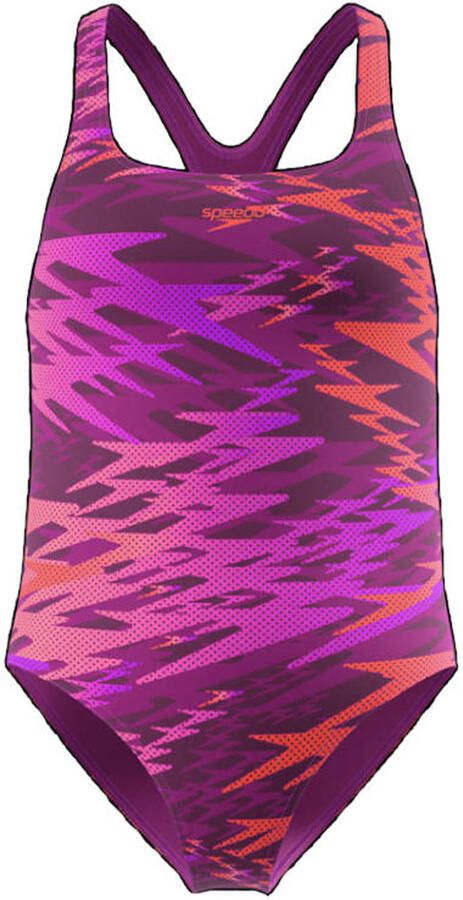 Speedo Hyperboom Splice Endurance Pro sportbadpak roze oranje