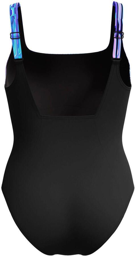 Speedo Shape Comprex Ultra corrigerend badpak Contour Eclipse zwart blauw - Foto 1
