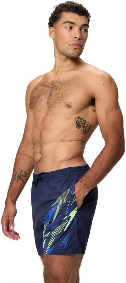 Speedo zwemshort Medley Logo donkerblauw - Foto 3