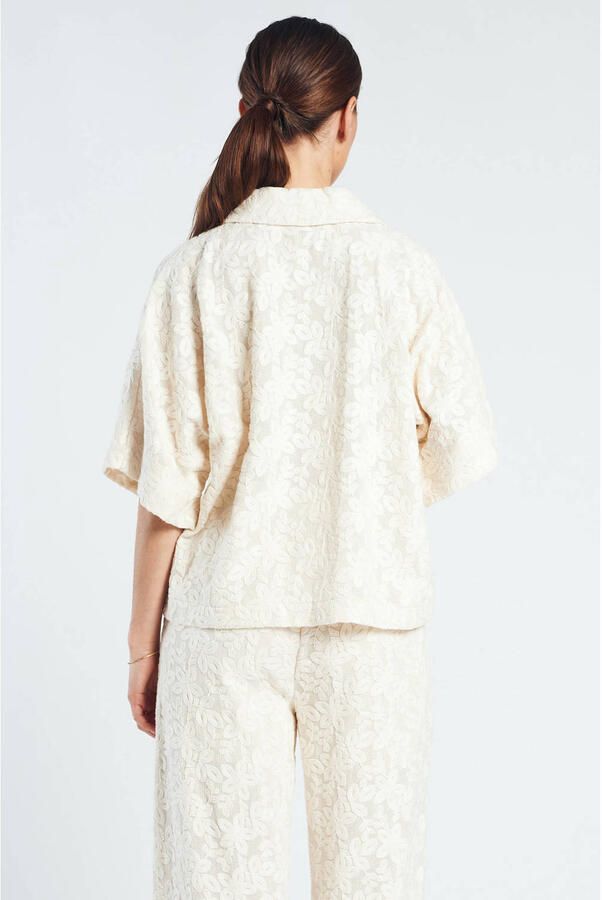 Spooq the label gebloemde blouse ecru - Foto 2