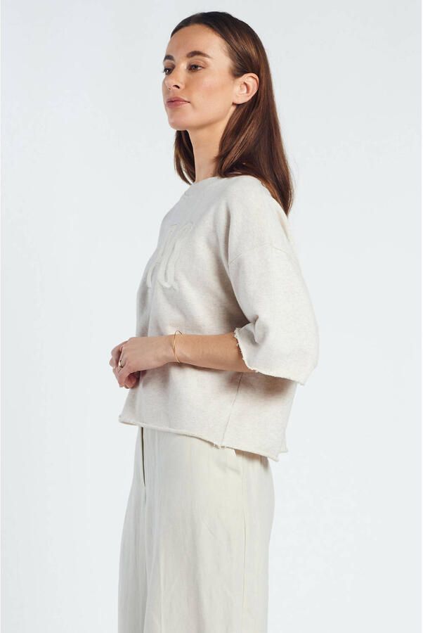 Spooq the label gebreide trui beige - Foto 3