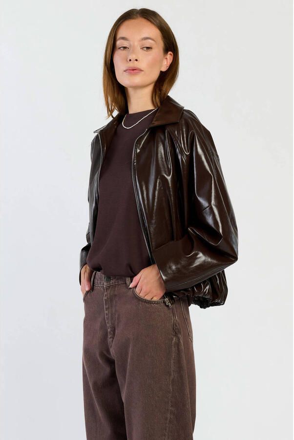 Spooq the label imitatieleren jas