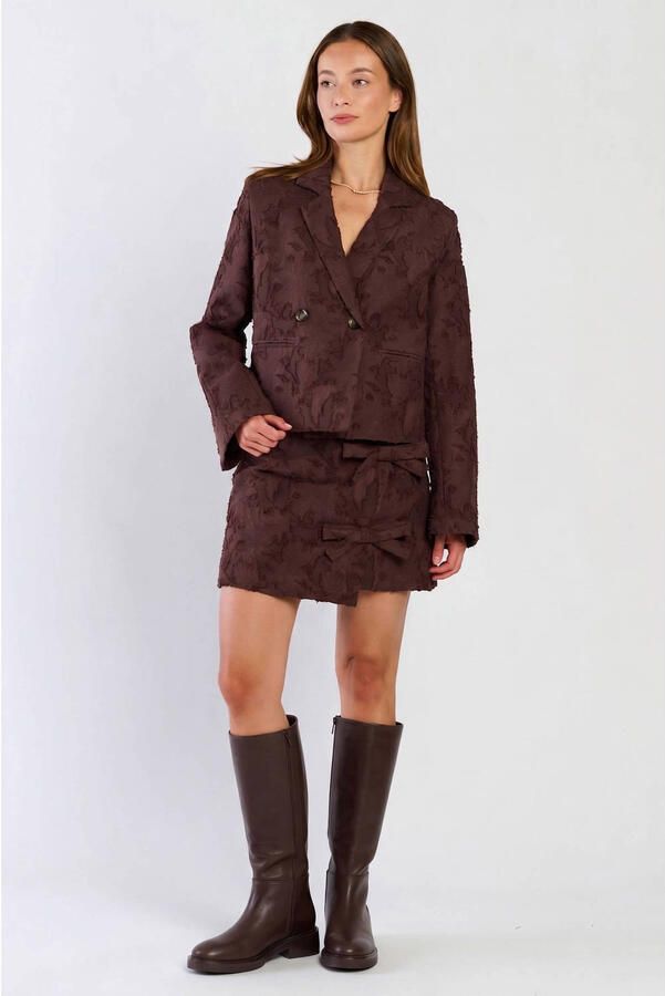 Spooq the label korte rok bruin - Foto 2