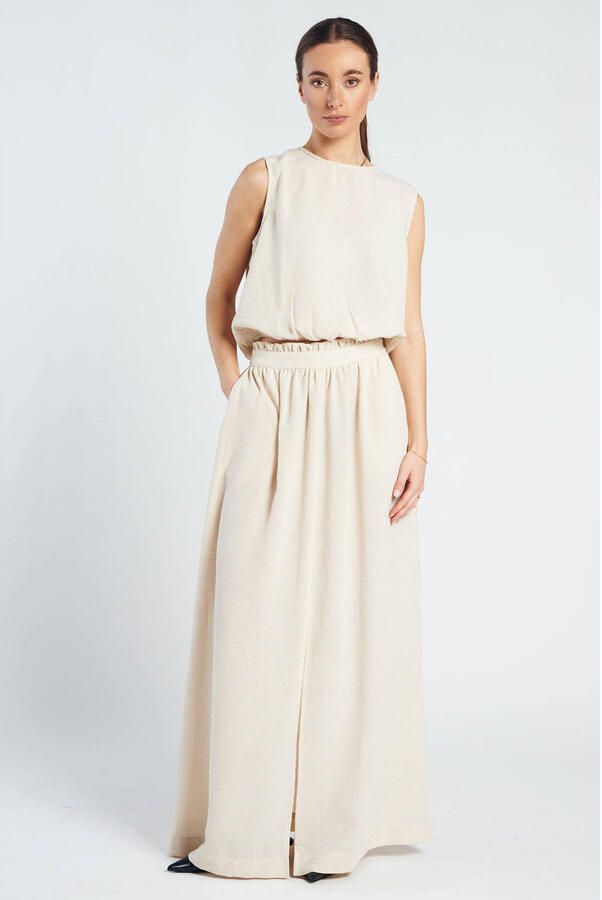 Spooq the label maxi rok beige - Foto 3