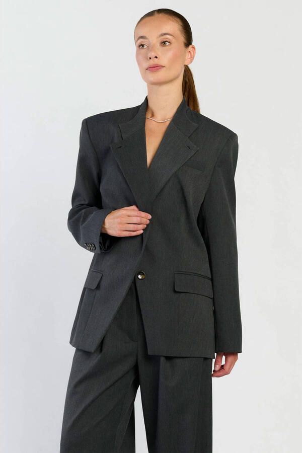 Spooq the label oversized blazer grijs