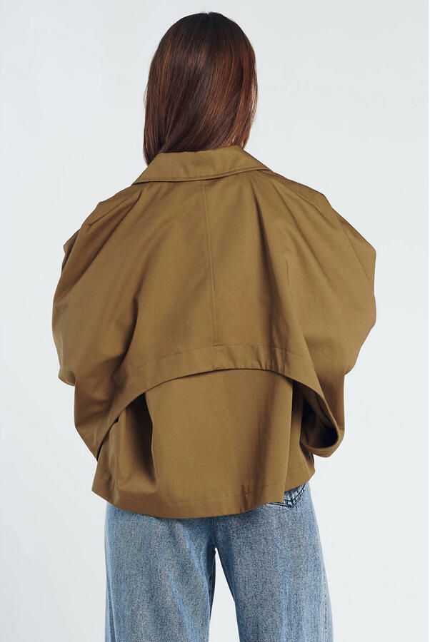 Spooq the label trenchcoat olijfgroen - Foto 2