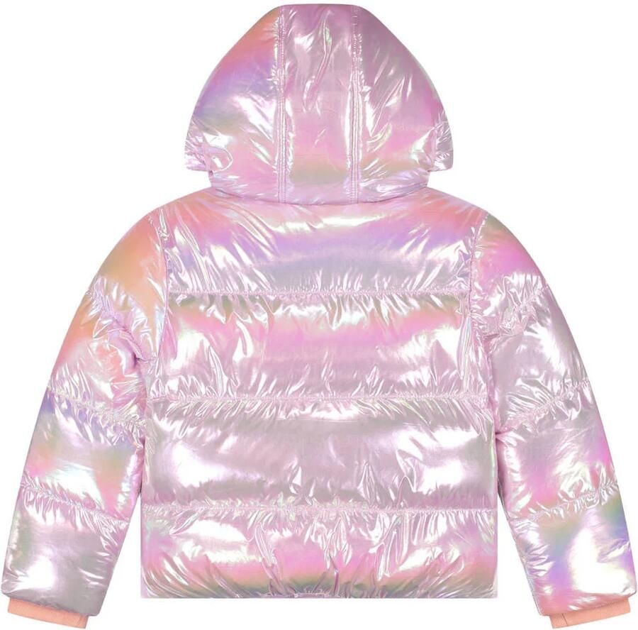 Stains&Stories gewatteerde winterjas roze Meisjes Polyester Capuchon - Foto 2