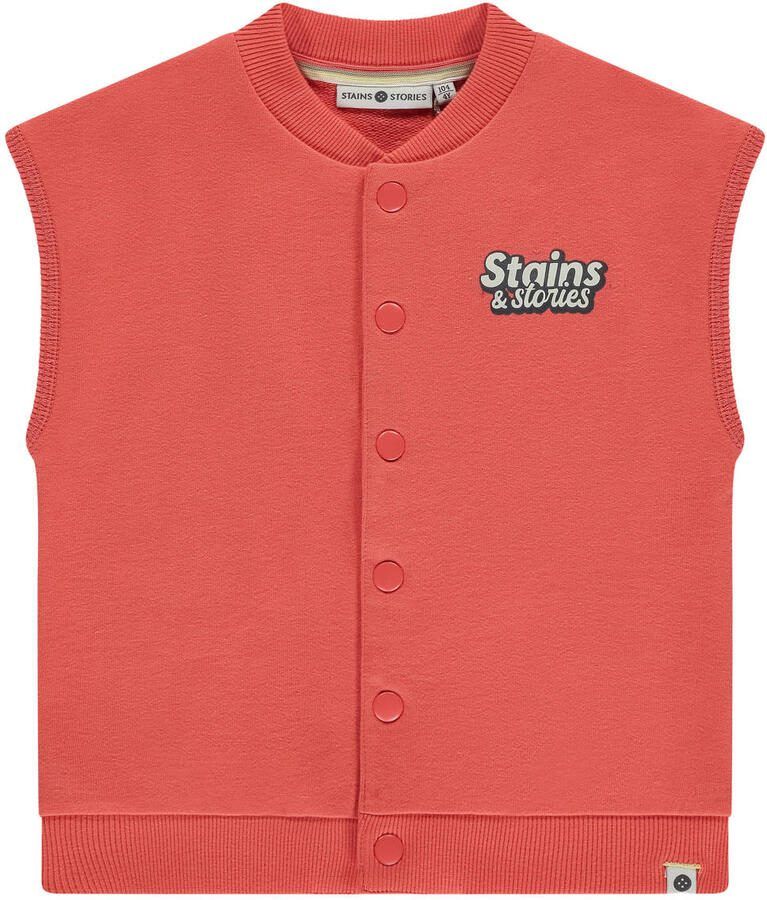 Stains&Stories gilet oranje