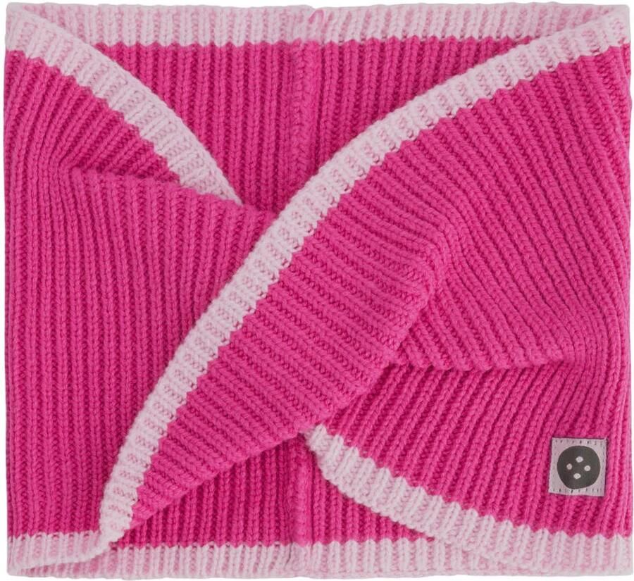Stains&Stories katoenen sjaal roze Effen