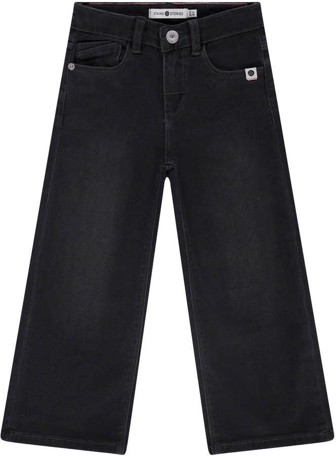 Stains&Stories loose fit jeans grey denim