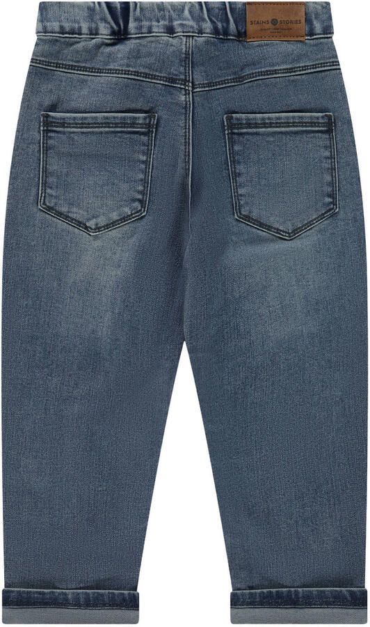 Stains&Stories loose fit jeans medium blue denim - Foto 2