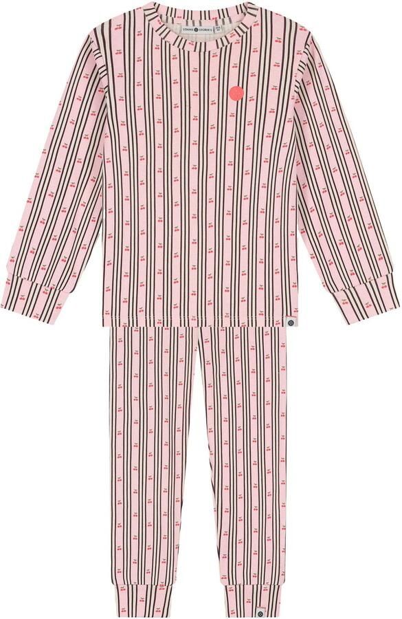 Stains&Stories pyjama met print lichtroze